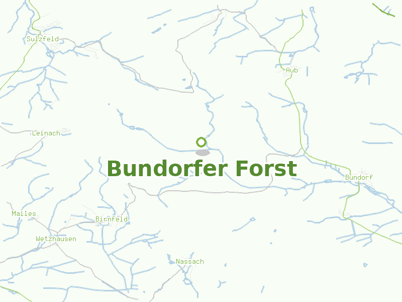 Karte von Bundorfer Forst