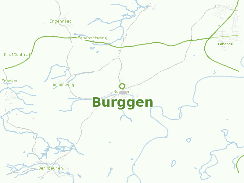 Karte von Burggen