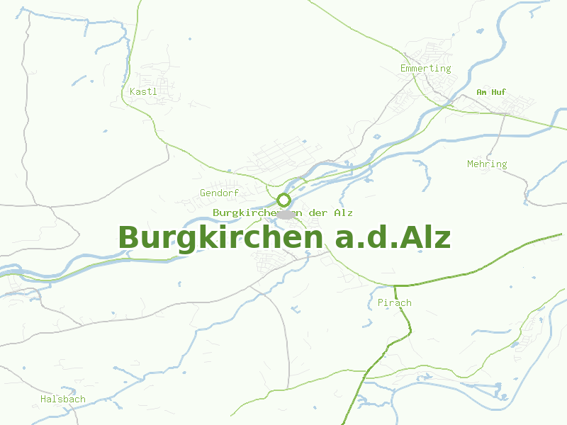 Karte von Burgkirchen a.d.Alz