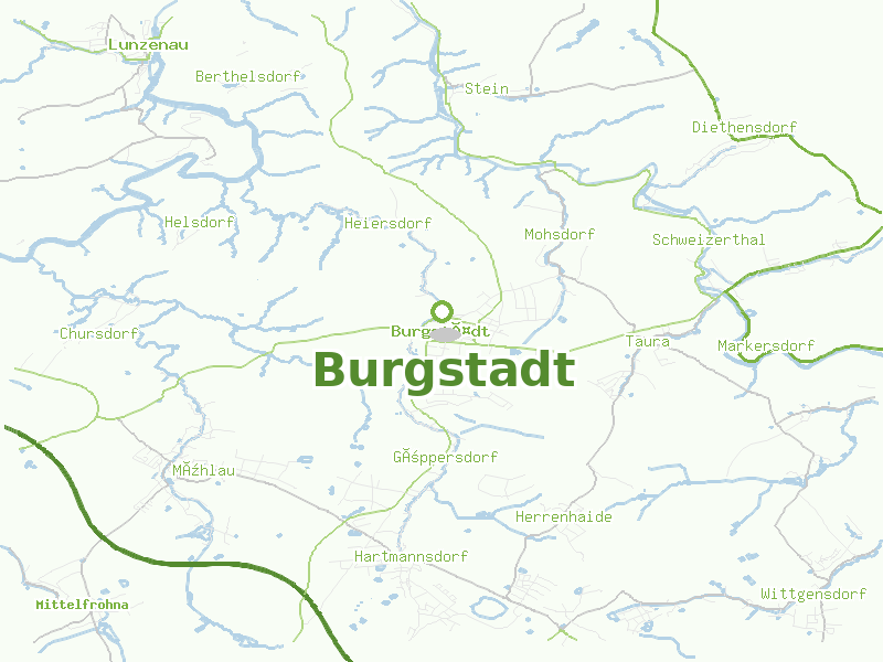 Karte von Burgstadt