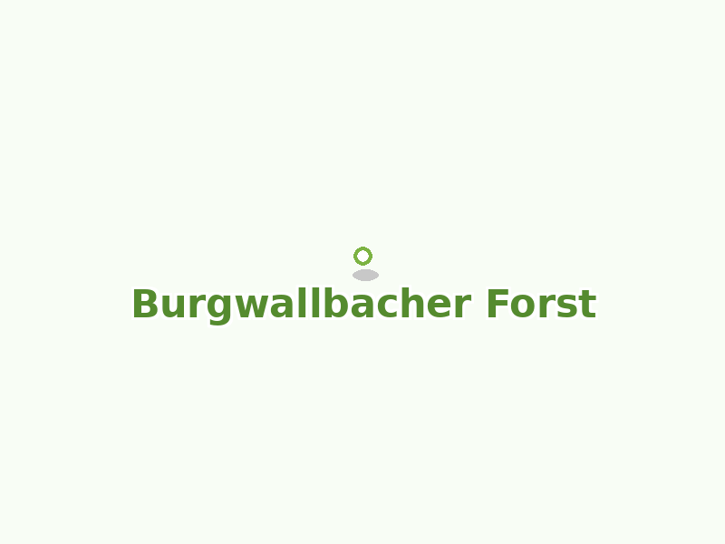 Karte von Burgwallbacher Forst