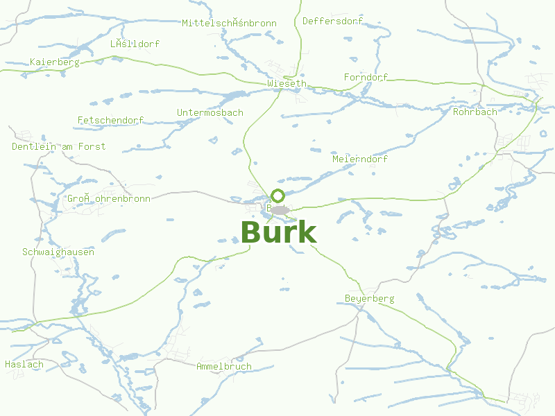 Karte von Burk