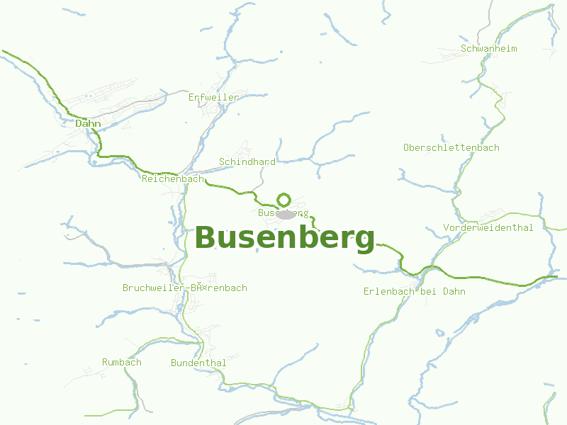 Karte von Busenberg