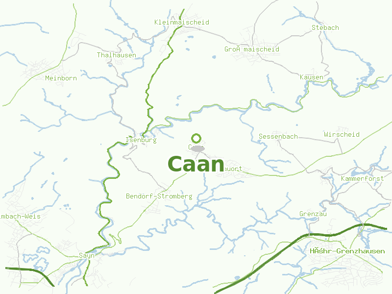 Karte von Caan