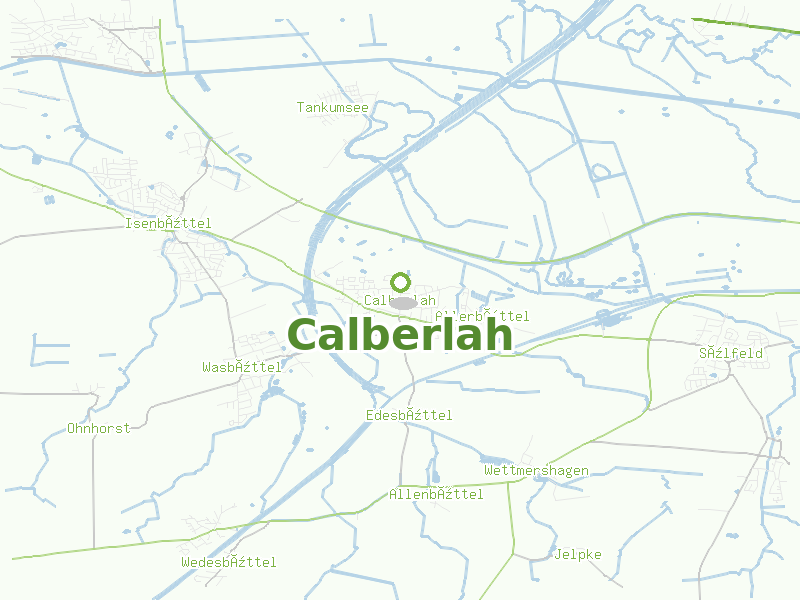 Karte von Calberlah