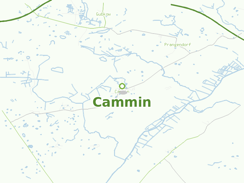 Karte von Cammin