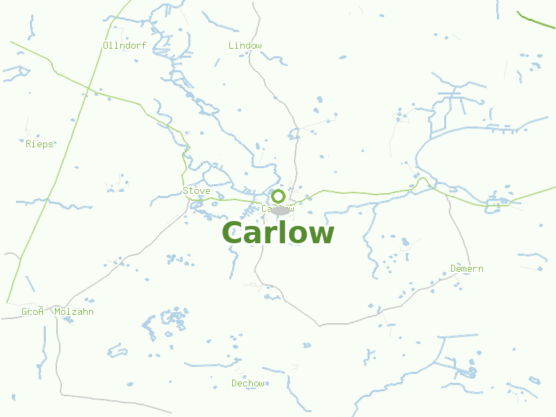 Karte von Carlow