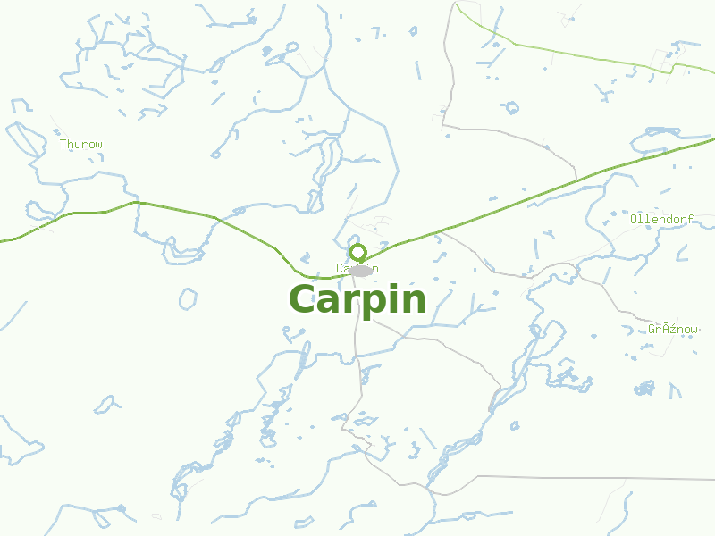 Karte von Carpin