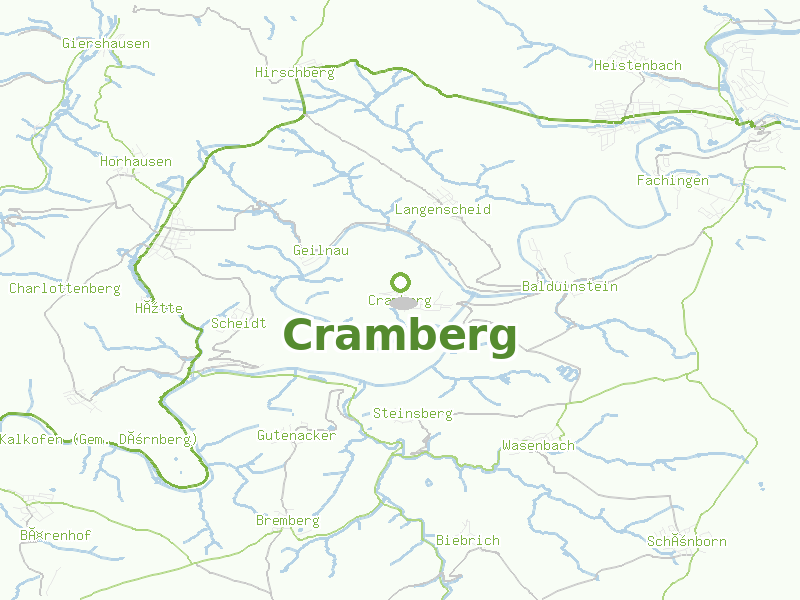 Karte von Cramberg