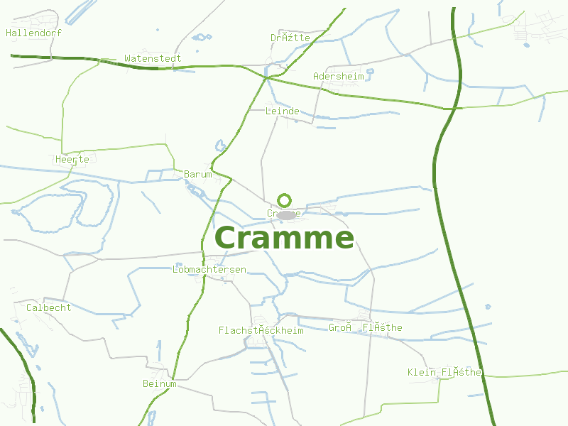 Karte von Cramme