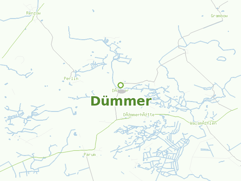 Karte von Dümmer