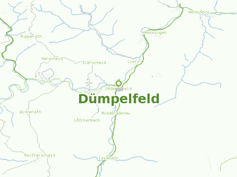Karte von Dümpelfeld
