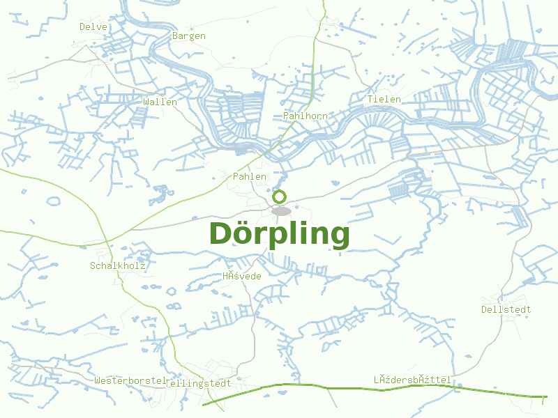 Karte von Dörpling