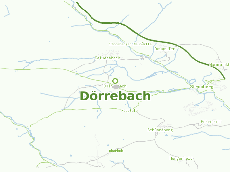 Karte von Dörrebach