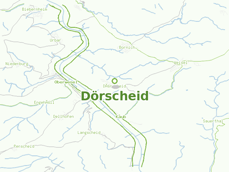 Karte von Dörscheid