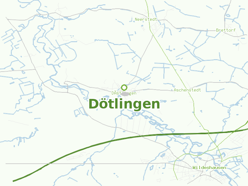 Karte von Dötlingen