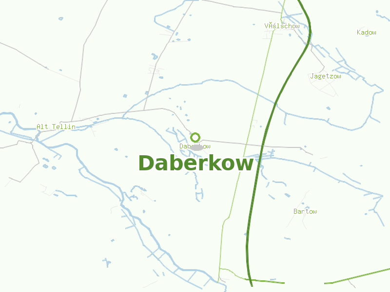 Karte von Daberkow