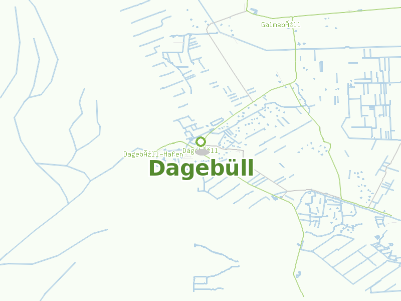 Karte von Dagebüll
