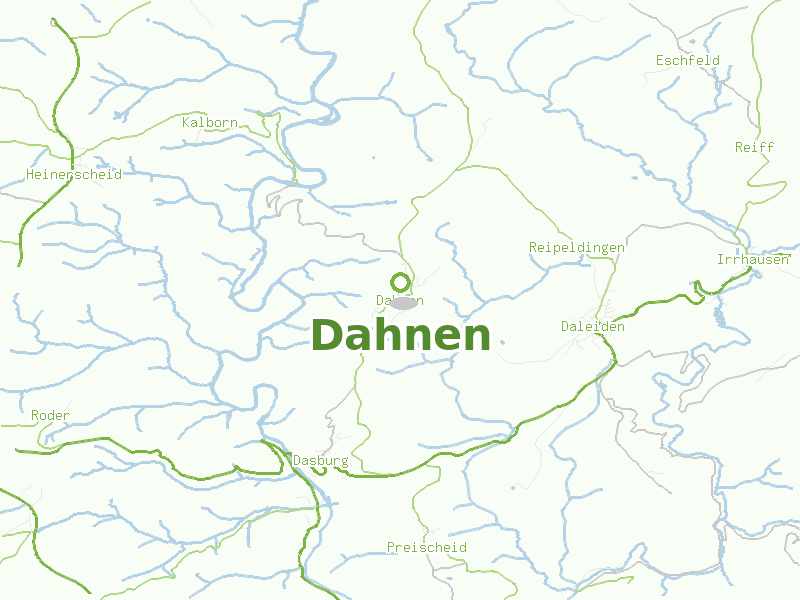 Karte von Dahnen