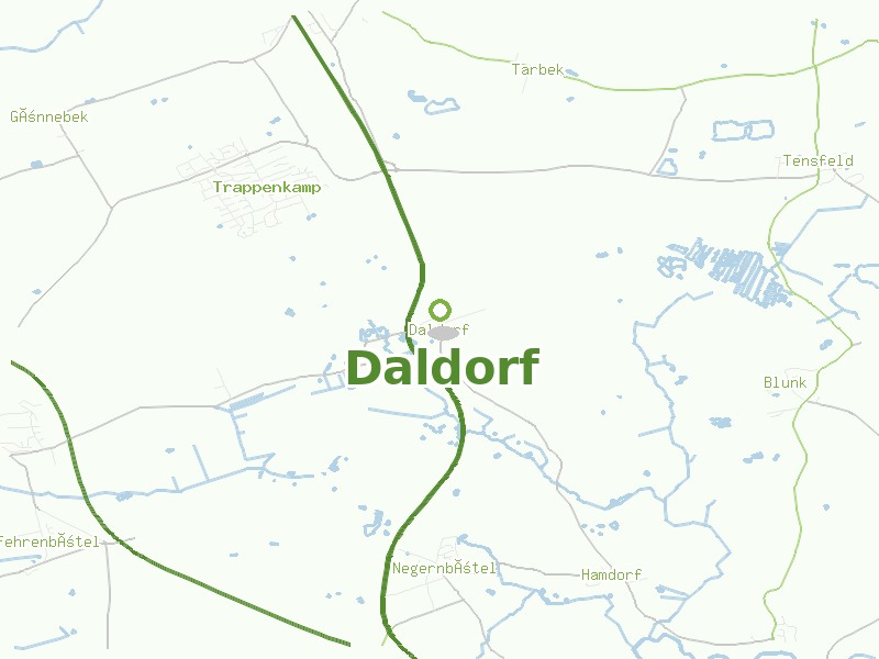 Karte von Daldorf