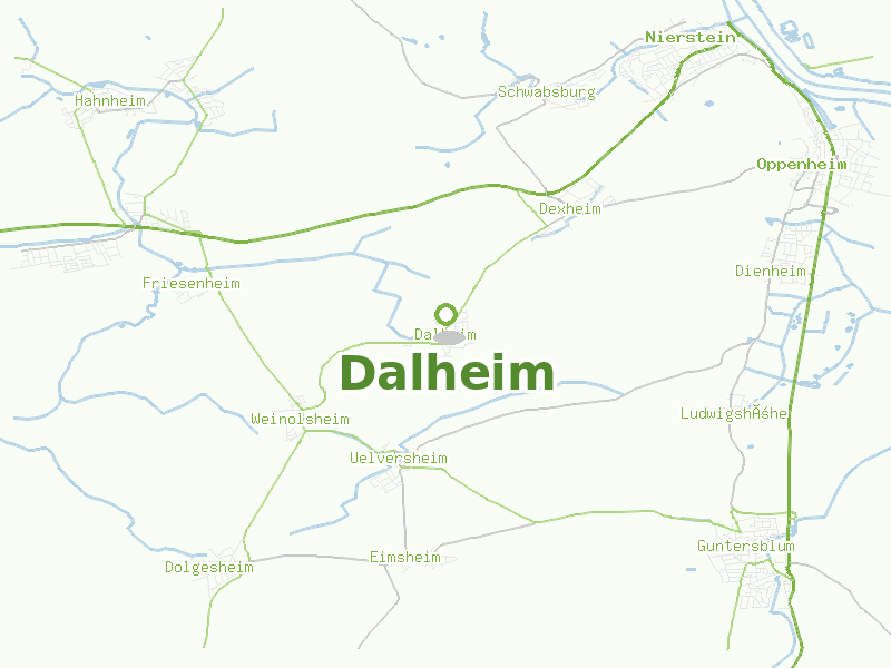 Karte von Dalheim