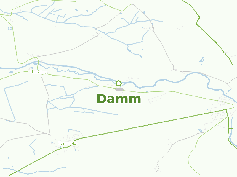 Karte von Damm