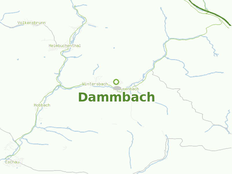 Karte von Dammbach