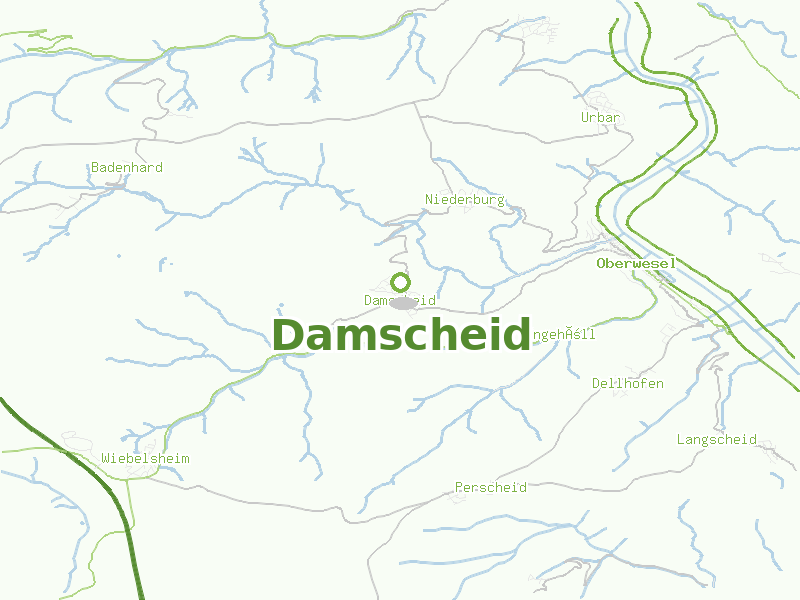 Karte von Damscheid