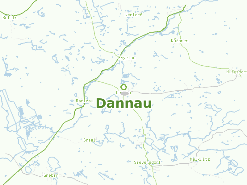 Karte von Dannau
