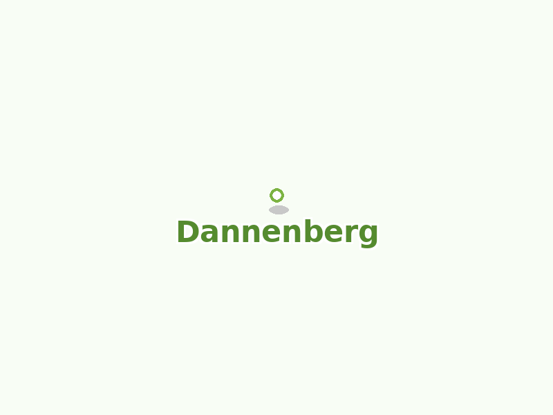 Karte von Dannenberg