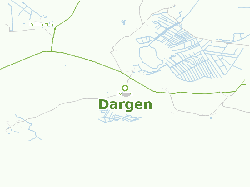 Karte von Dargen