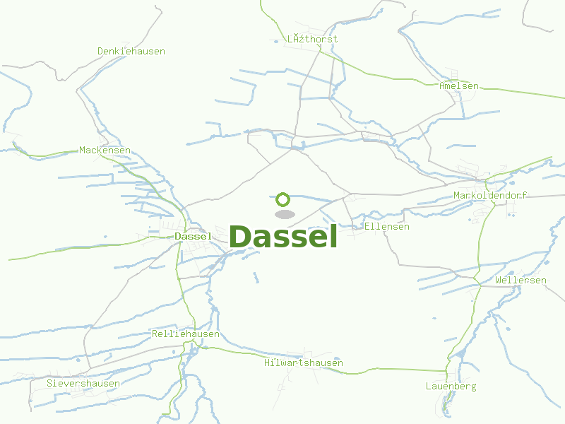 Karte von Dassel