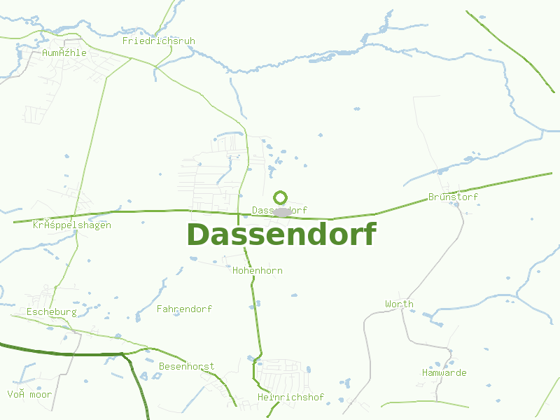 Karte von Dassendorf