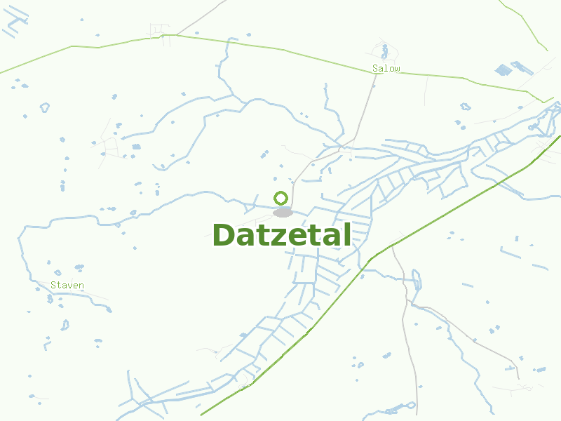 Karte von Datzetal