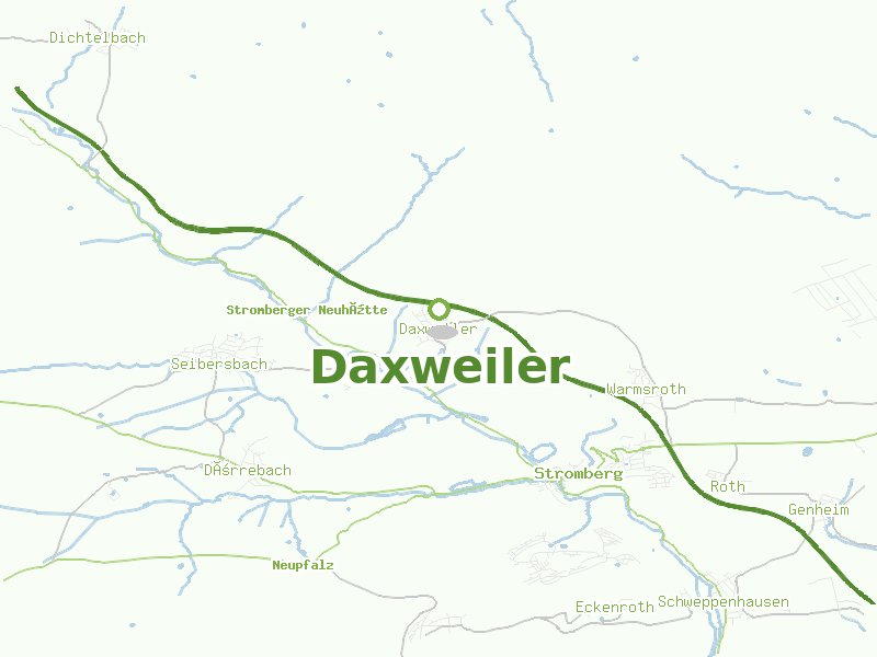 Karte von Daxweiler