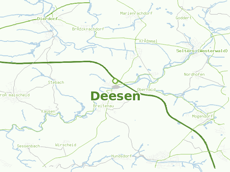 Karte von Deesen