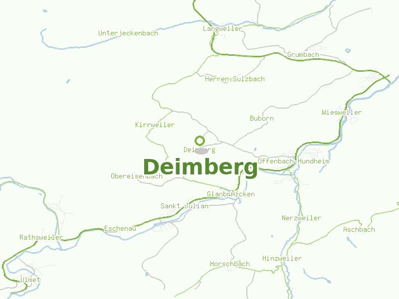 Karte von Deimberg