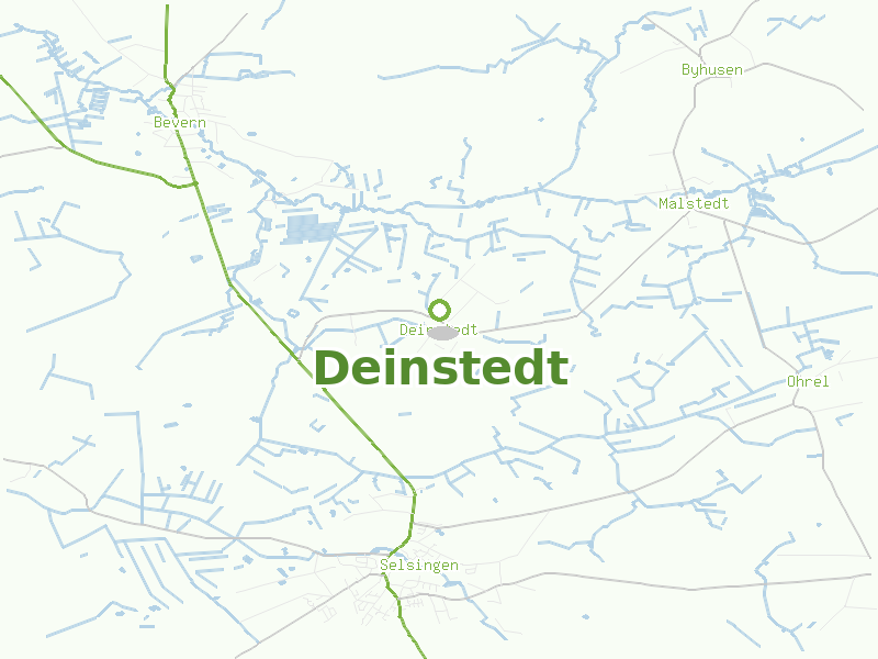 Karte von Deinstedt