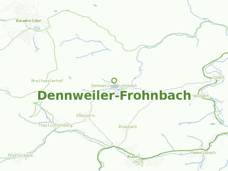 Karte von Dennweiler-Frohnbach