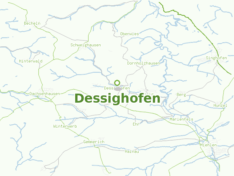 Karte von Dessighofen