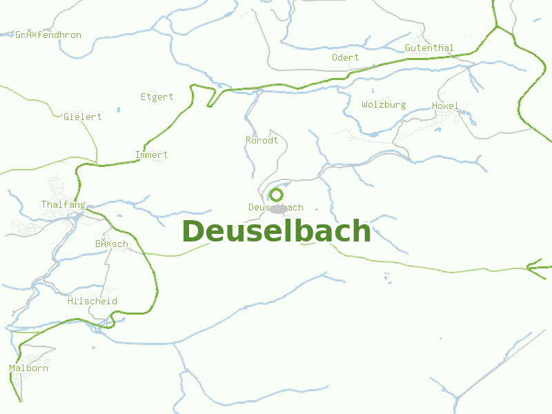 Karte von Deuselbach