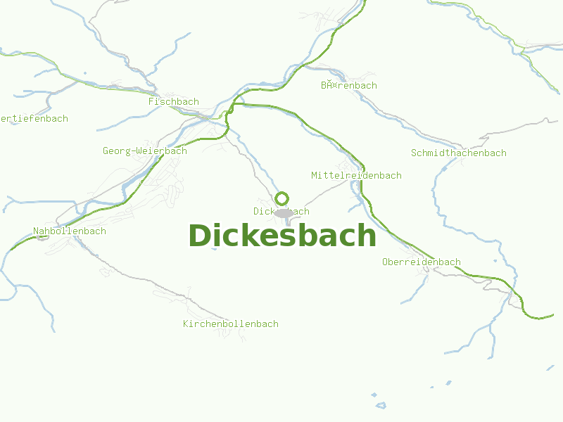 Karte von Dickesbach