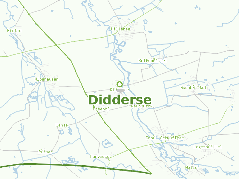 Karte von Didderse