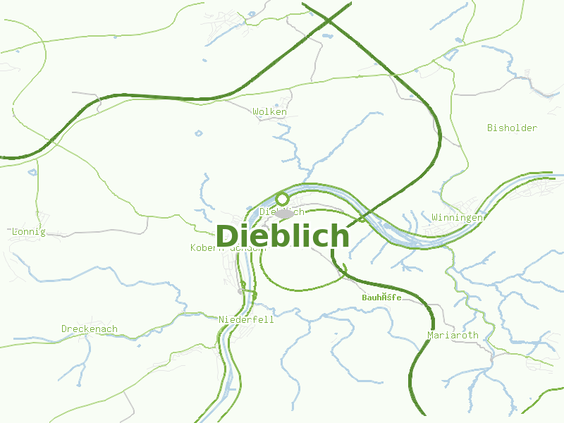Karte von Dieblich