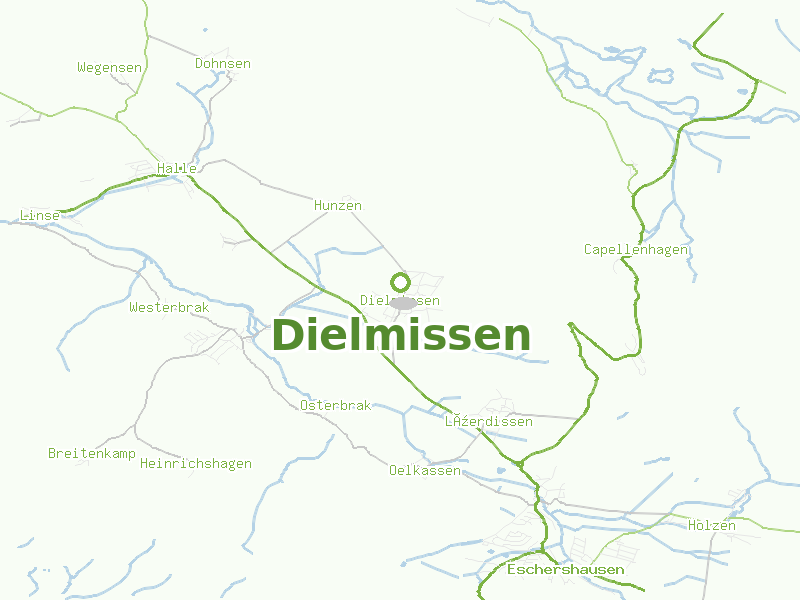 Karte von Dielmissen