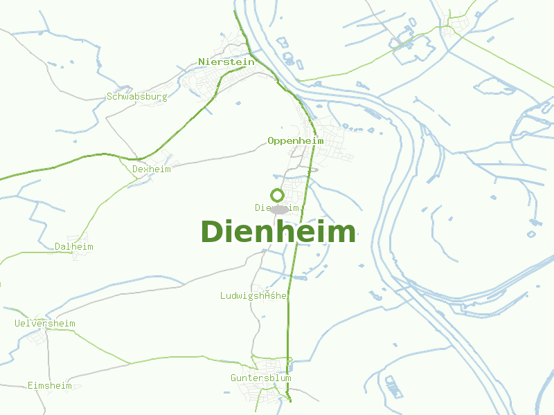 Karte von Dienheim
