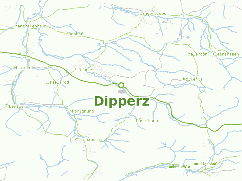 Karte von Dipperz