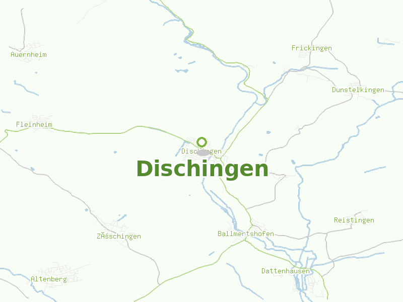 Karte von Dischingen