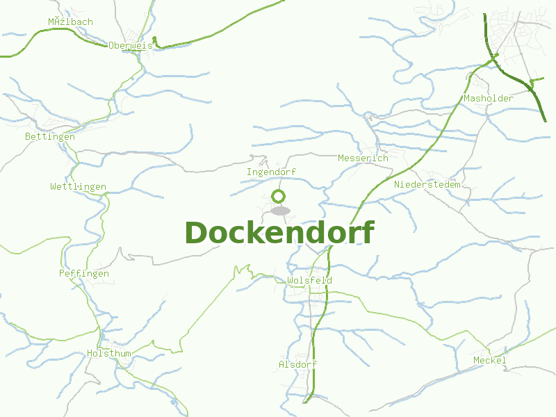 Karte von Dockendorf