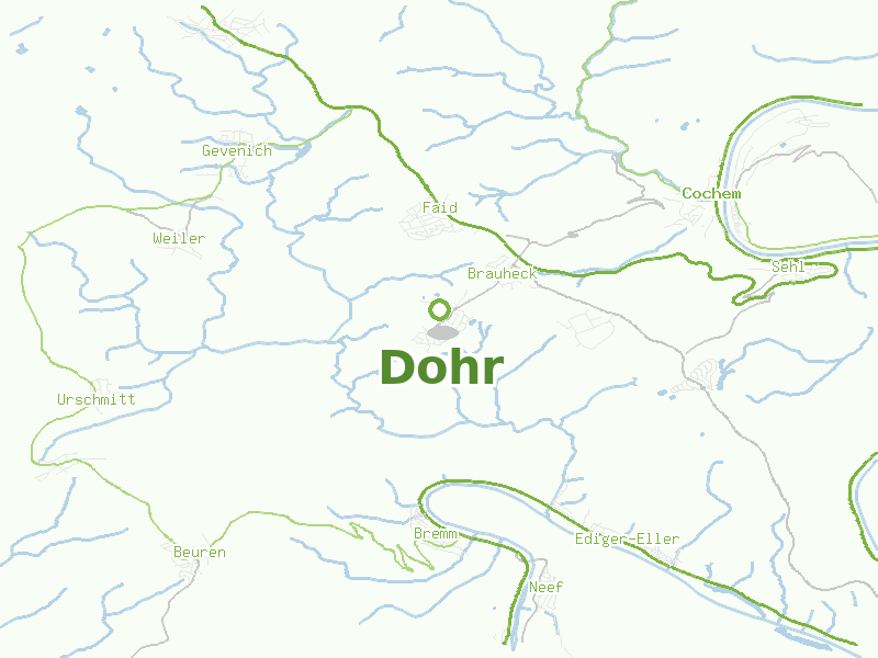 Karte von Dohr
